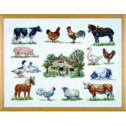 Permin, kit Feme et animaux (PE70-6420)