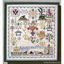 Permin, ABC sampler antique Zeeland (PE39-0412)