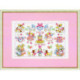 Permin, kit bébés sampler fille (PE39-3137)