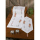Permin, kit chemin de table roses (PE63-7872)