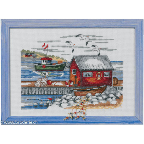 Permin, kit Maison mer et bateau (PE92-2309)