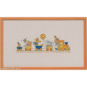 Permin, kit naissance Joyeux Amis train et wagons (PE92-2149)