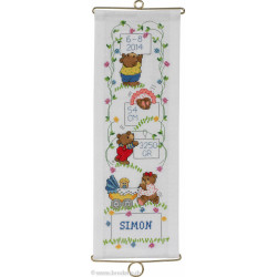 Permin, kit suspense naissance ourson garçon (PE36-3345)