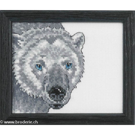 Permin, kit tête d'ours polaire (PE14-4133)