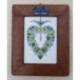Renato Parolin, grille Blue flowers (PA37-01)