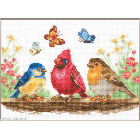 Riolis, kit Spring Birds (RI1040)