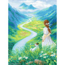 Riolis, kit Where does the river flow (RI2273)