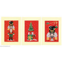 Vervaco, kit carte de voeux Casse-noix lot de 3 (PN0231075)