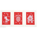 Vervaco, kit carte de voeux Noël lot de 3 (PN0211812)
