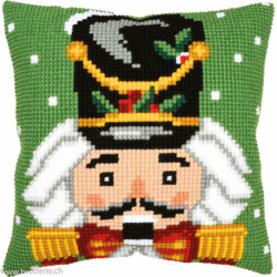Vervaco, kit coussin au point de croix Casse-noix (PN0229232)