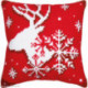 Vervaco, kit coussin au point de croix Cerf de Noël (PN0207161)