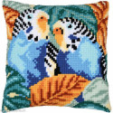 Vervaco, kit coussin au point de croix Perruches (PN0201704)