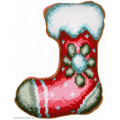 Vervaco, kit coussin Botte de Noël (PN0215336)