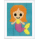 Vervaco, kit enfant Sirène (PN0207537)