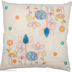Vervaco, kit imprimé coussin Stylish Florals (PN0222452)