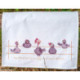 Vervaco, kit imprimé linge poulets amusants (PN0216933)