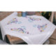 Vervaco, kit imprimé nappe Allium en bleu et violet (PN0198085)