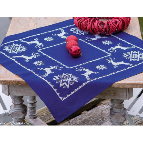 Vervaco, kit imprimé nappe Scandinave (PN0217590)