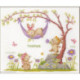 Vervaco, kit naissance Lapins dans le jardin (PN0204852)