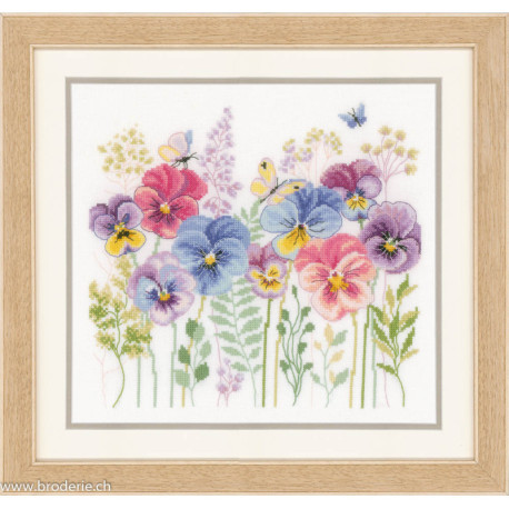 Vervaco, Kit Violettes et herbes (PN0203632)