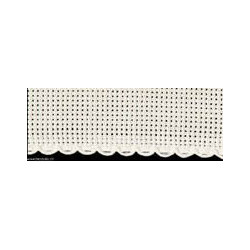 Zweigart, bande à broder Aïda ivoire 3cm (7003-11)