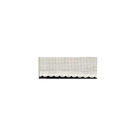 Zweigart, bande à broder Aïda ivoire 3cm (7003-11)