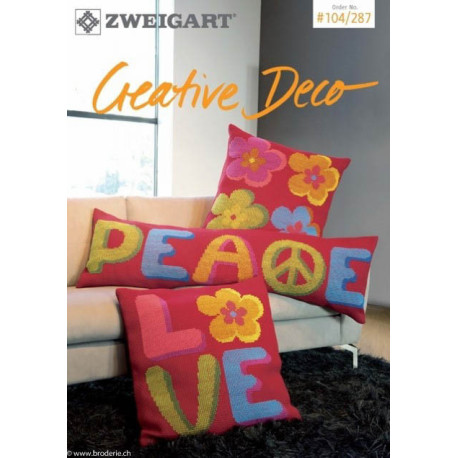 Zweigart, catalogue de modèles Creative Déco (104-287)