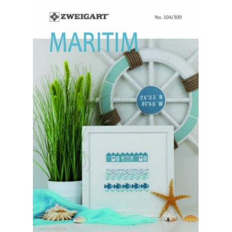 Zweigart, catalogue de modèles Maritime (104-300)