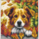 Vervaco, kit chien en d'automne (PN0212256)