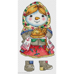 Andriana, kit Snowman girl (SANS-81)