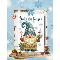 Isabelle Vautier, grille Étoile des Neiges (RV276)
