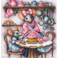 Lanarte, kit au point compté A micey sweet cupcake (LA0217612)