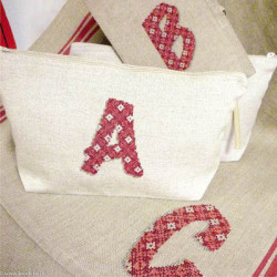 LiliPoints, Grille Alphabet Textile (CL008)