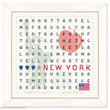 LiliPoints, Grille Ville - New York (CV03)