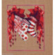 Mirabilia Nora Corbett, grille Stocking Trio Christmas Christmas (NC366)