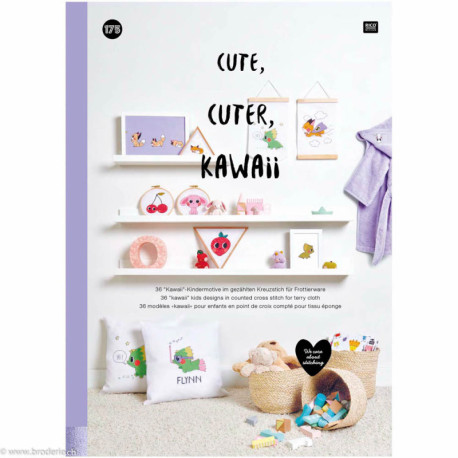 Rico, catalogue de points de croix Cute, Cuter, Kawaii (RICO175)