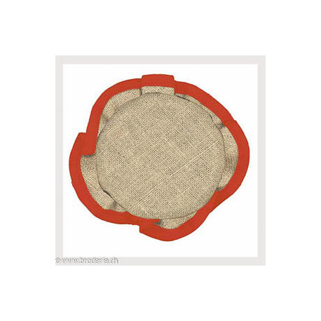 Bonheur des Dames, Dessus de pot de confiture Aida (BDPCAL3)