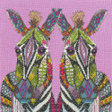Bothy Threads, kit - Jewelled Zebras (BOXSTU6)