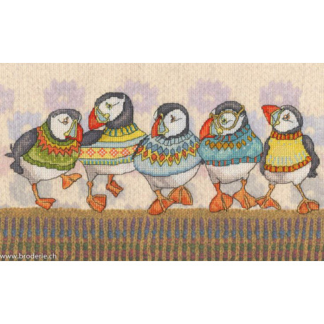 Bothy Threads, kit A Fair Isle Flock (BOXEB1)