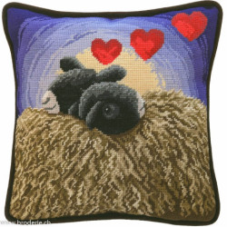 Bothy Threads, kit canevas peint Hearts And Hugs (BOTPY3)
