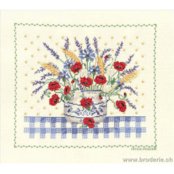 Bonheur des Dames, kit coquelicots (BD1032)