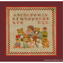 Bonheur des Dames, kit famille ours (BD1074)
