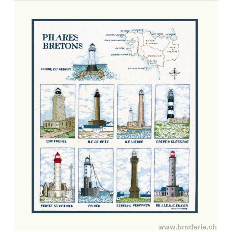 Bonheur des Dames, kit phares bretons (BD1190)