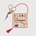 Bonheur des Dames, kit porte-ciseaux couture (BD3363)