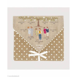 Bonheur des Dames, kit trousse souvenir de famille (BD9060)