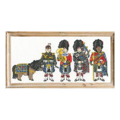 Bothy Threads, kit Flower Of Scotland (BOXAG2)