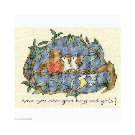 Bothy Threads, kit Have you been good ? (BOXAJ6)