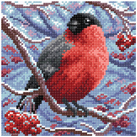 BrilliArt, kit diamant Bullfinch (MC-002)