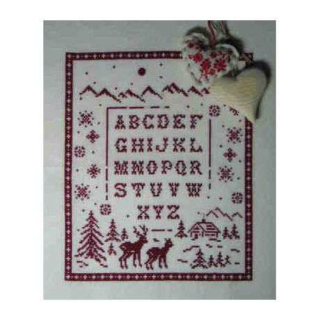 Couleur d'étoile, grille ABC montagne (CE0016)