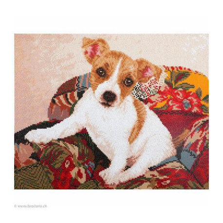 Diamond Dotz, kit diamant niveau 2 Patchwork Pup (DD10049)